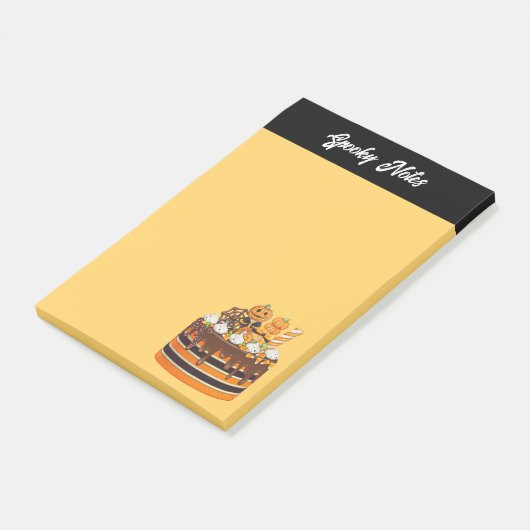 Spooky Halloween Treats Post-it® Notes (Schuin)