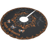 Spooky Halloween Tree Skirt Kerstboom Rok (Gekanteld)
