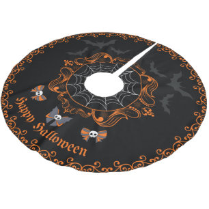 Spooky Halloween Tree Skirt Kerstboom Rok