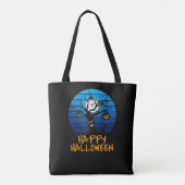 Spooky Halloween Tree Tote Bag (Achterkant)