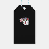 Spooky, Halloween, truc of stem, ik krijg altijd G Cadeaulabel (Voorkant)