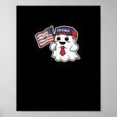 Spooky, Halloween, truc of stem, ik krijg altijd G Poster (Voorkant)