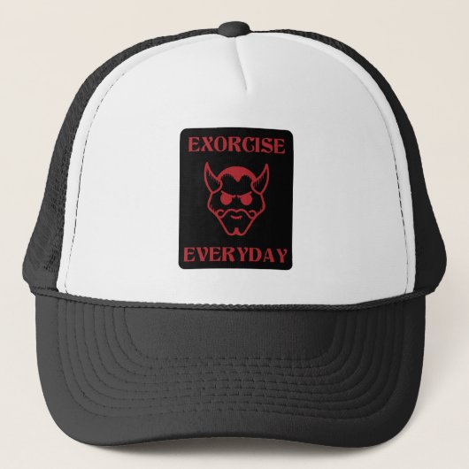 Spooky Halloween Trucker Pet (Voorkant)