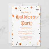 Spooky Halloween Uitnodiging - Spooky Party Invi (Voorkant)