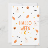 Spooky Halloween Uitnodiging - Spooky Party Invi (Achterkant)