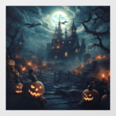 Spooky Halloween venster Cling Raamsticker (Vel)