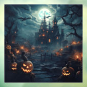 Spooky Halloween venster Cling Raamsticker (Vel 3)