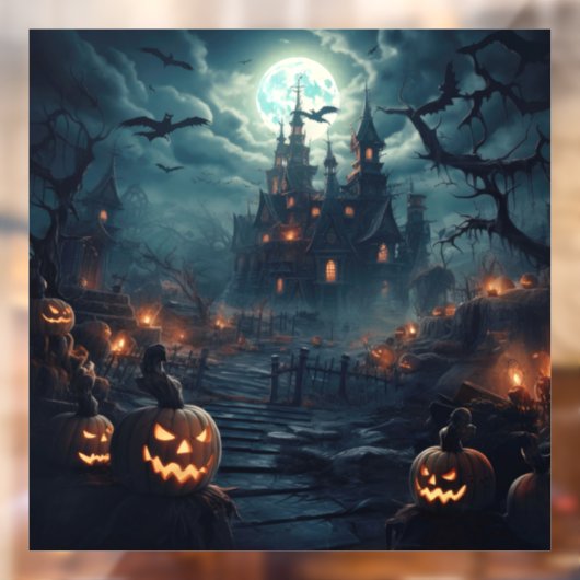 Spooky Halloween venster Cling Raamsticker (Vel 2)