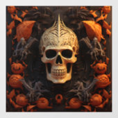 Spooky Halloween venster Cling Raamsticker (Vel)