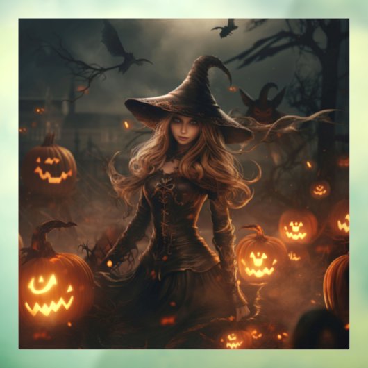 Spooky Halloween venster Cling Raamsticker (Vel 3)