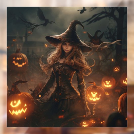 Spooky Halloween venster Cling Raamsticker (Vel 2)