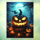 Spooky Halloween venster Cling Raamsticker (Vel 3)