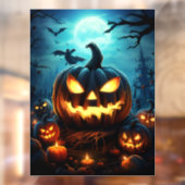Spooky Halloween venster Cling Raamsticker (Vel 2)