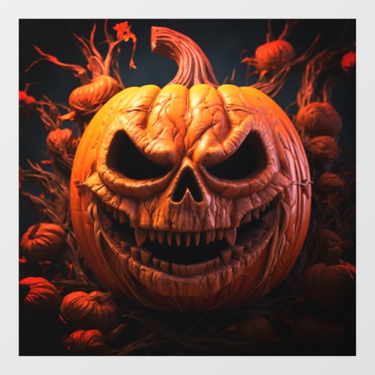 Spooky Halloween venster Cling Raamsticker (Vel)