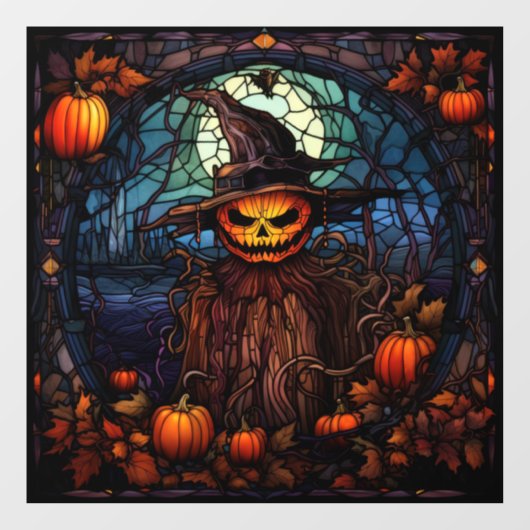 Spooky Halloween venster Cling Raamsticker (Vel)