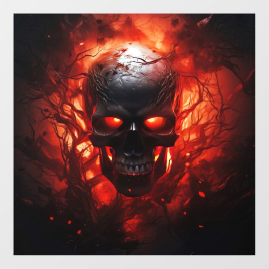 Spooky Halloween venster Cling Raamsticker (Vel)