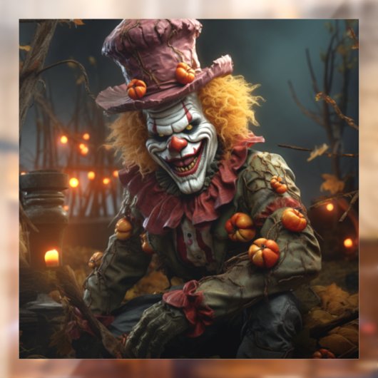 Spooky Halloween venster Cling Raamsticker (Vel 2)