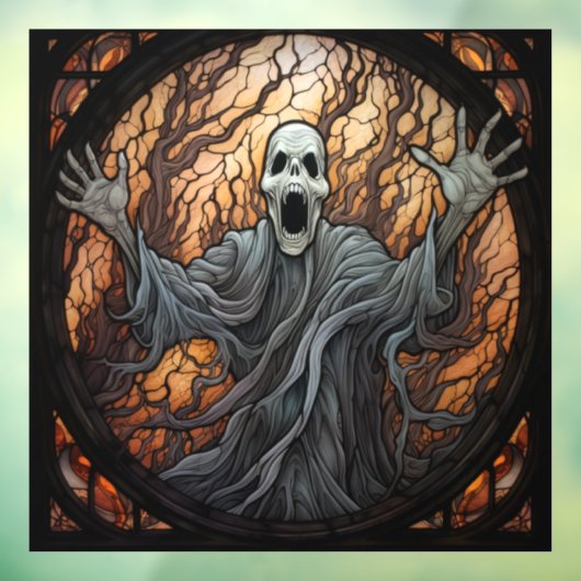 Spooky Halloween venster Cling Raamsticker (Vel 3)