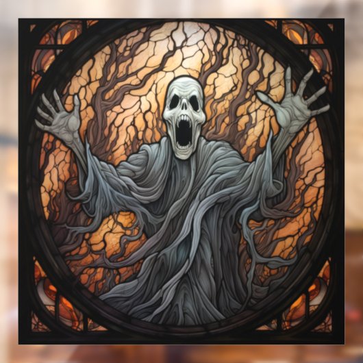 Spooky Halloween venster Cling Raamsticker (Vel 2)