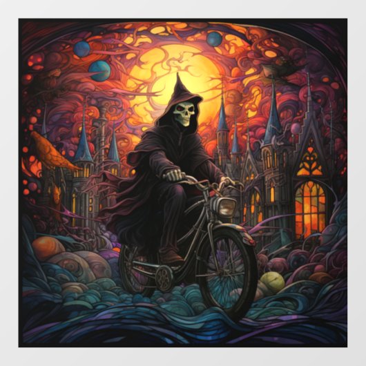 Spooky Halloween venster Cling Raamsticker (Vel)