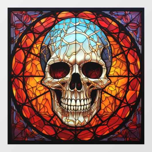 Spooky Halloween venster Cling Raamsticker (Vel)