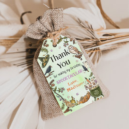 Spooky Halloween Verjaardag Bedankt Gift Labels Cadeaulabel