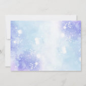 Spooky Halloween Verjaardag Uitnodiging met Foto (Achterkant)