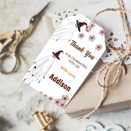 Spooky Halloween Verjaardagsfeest Cadeaulabel