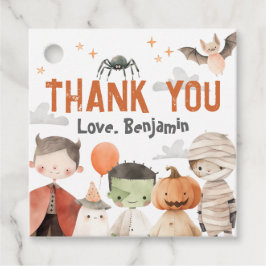 Spooky Halloween Verjaardagsfeest Favoriet Tags Bedankjes Labels