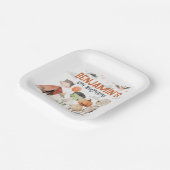 Spooky Halloween Verjaardagsfeestje Papier Borden Papieren Bordje (Gebogen)