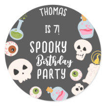 Spooky Halloween verjaardagsfeestje