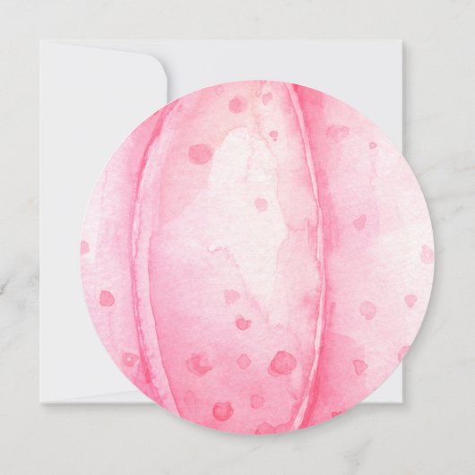 Spooky Halloween verjaardagsrecord roze pompoen Kaart (Achterkant)