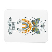 Spooky Halloween vibe symbolen -Happy Halloween Magneet (Horizontaal)