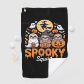 Spooky Halloween Witch Funny Horror Sloths Essenti Golfhanddoek (Insitu)