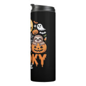 Spooky Halloween Witch Funny Horror Sloths Essenti Thermosbeker (Geroteerd rechts)