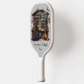 Spooky Halloween Witch Potions Apothecary Pickleball Paddle (Links)