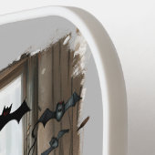 Spooky Halloween Witch Pumpkins Jack-o-Lanterns Pickleball Paddle (Links Detail)