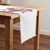 Spooky Halloween Witch Table Runner Korte Tafelloper (Voorbeeld)