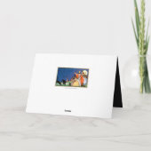 spooky Halloween  witjes toevoegen tekst Kaart (Achterkant)