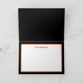 spooky Halloween  witjes toevoegen tekst Kaart (Binnen)