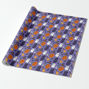 Spooky Halloween Wrapping Paper Cadeaupapier