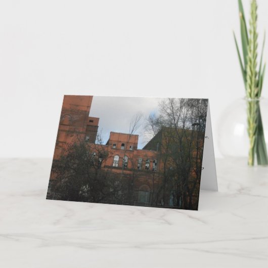 "Spooky Hamm's Brewery" Kaart van de heer Hwe (Voorkant)