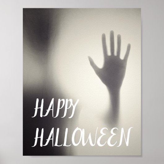 Spooky Hand Halloween Poster (Voorkant)