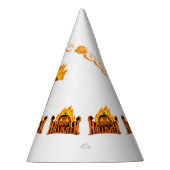 Spooky "Happy Halloween" Crafts Supplies eng Feesthoedjes (Rechts)