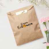 Spooky Happy Halloween Favor Bag Bedankzakje (Gezegeld)