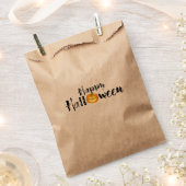 Spooky Happy Halloween Favor Bag Bedankzakje (Geknipt)