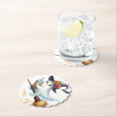 Spooky Happy Halloween Kartonnen Onderzetters (Insitu)