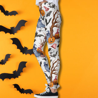 Spooky Happy Halloween kostuum Leggings