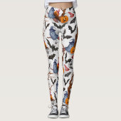 Spooky Happy Halloween kostuum Leggings (Voorkant)