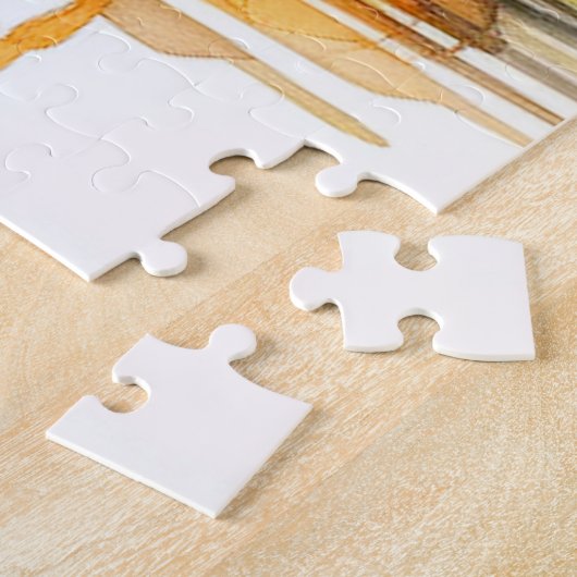 Spooky Happy Halloween Pumpkin Legpuzzel (Zijkant)